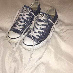 Navy Blue Converse